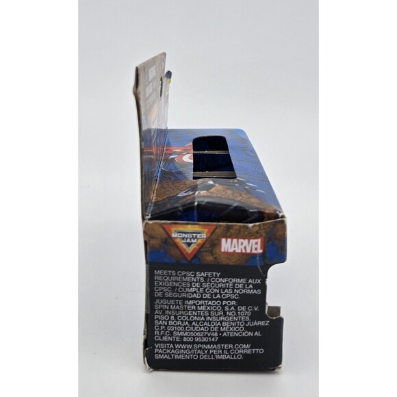 Monster Jam Marvel Mini Series 1 Black Panther Captain America Iron Man Trucks - Picture 4 of 6